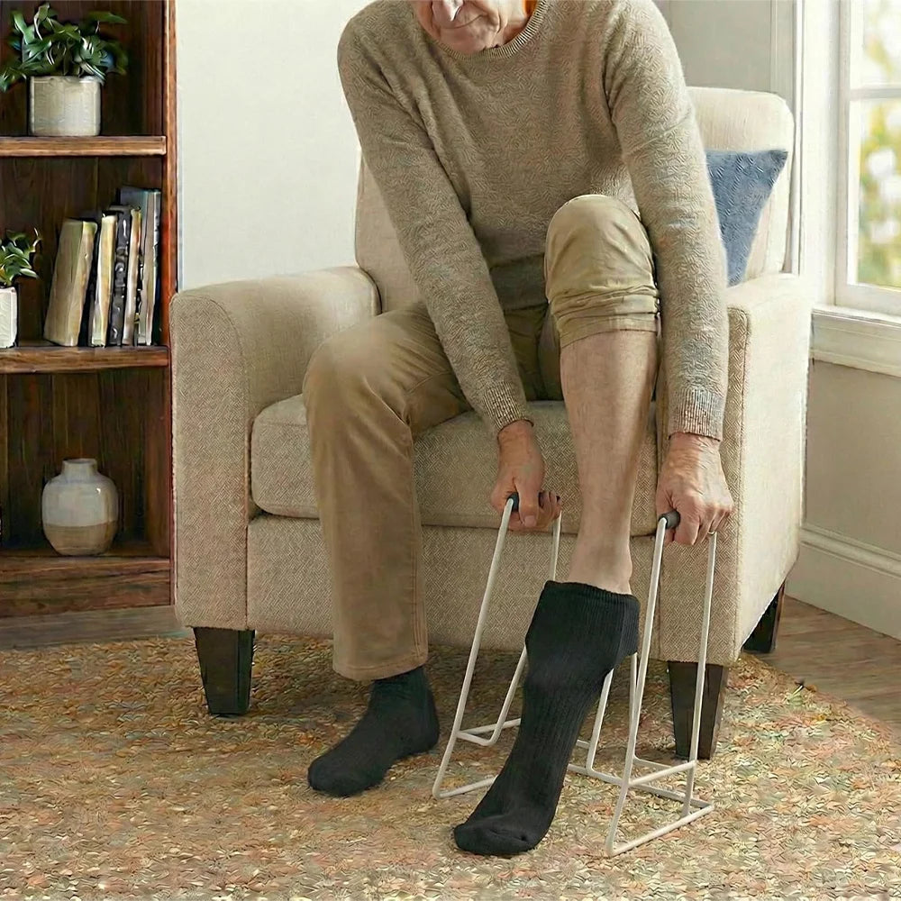 Ayuda Para Poner Calcetines Para Piernas Delgadas